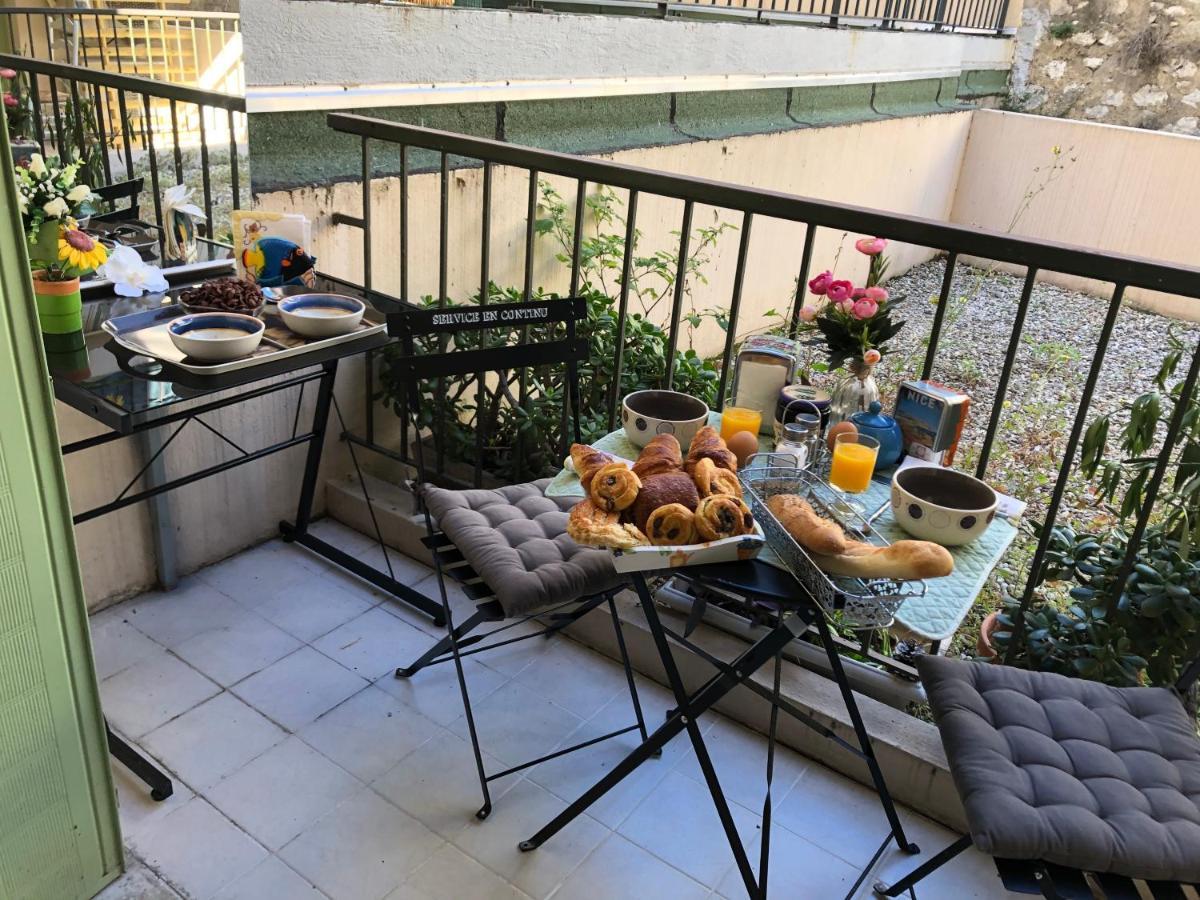 Beau 3 Pieces, 7 Pers, 2 Terrasses, Centre, Calme, Securite Apartment Nice Exterior photo