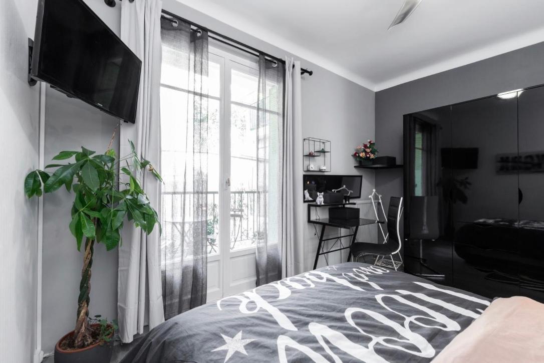 Beau 3 Pieces, 7 Pers, 2 Terrasses, Centre, Calme, Securite Apartment Nice Exterior photo