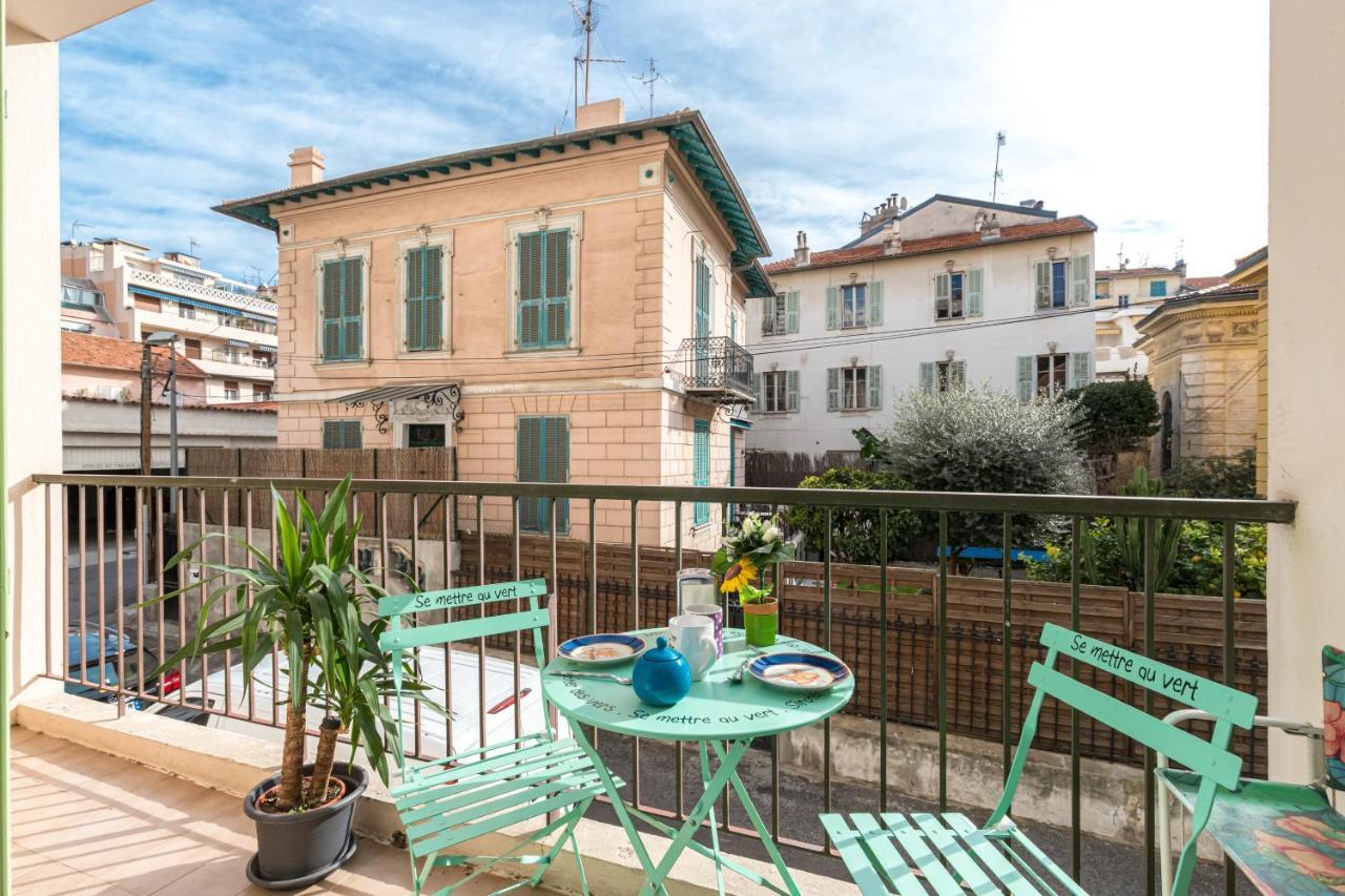Beau 3 Pieces, 7 Pers, 2 Terrasses, Centre, Calme, Securite Apartment Nice Exterior photo